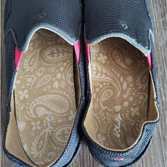 OLUKAI WAIALUA MESH SLIP-ON CASUAL SHOE SIZE 9 - Picture 6 of 9